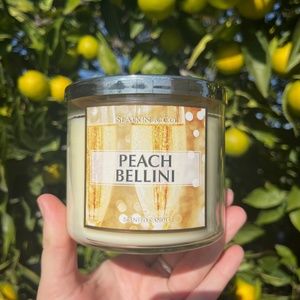 Slatkin co Peach Bellini Bath and body works collectible candles
